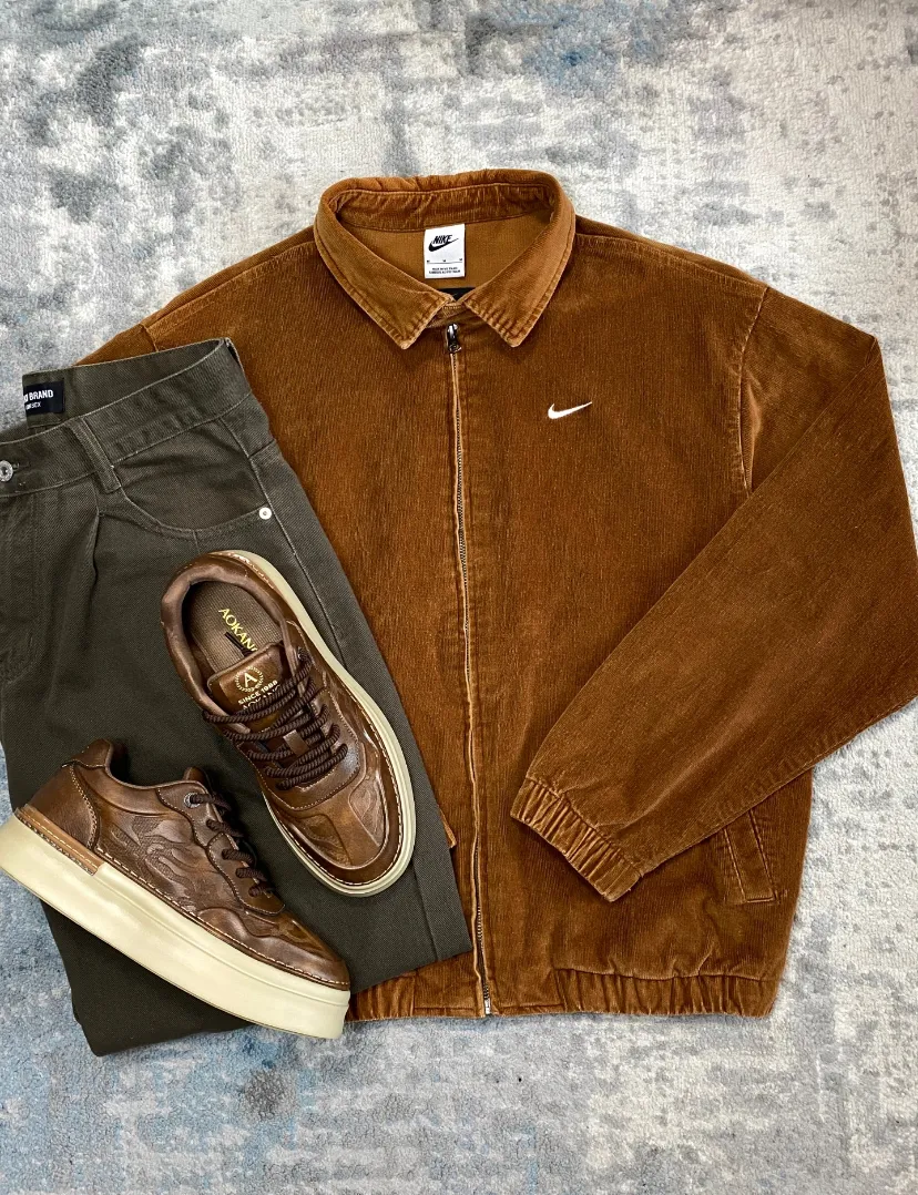 나이키 라이프 헤링턴 자켓 브라운 DX9071-270