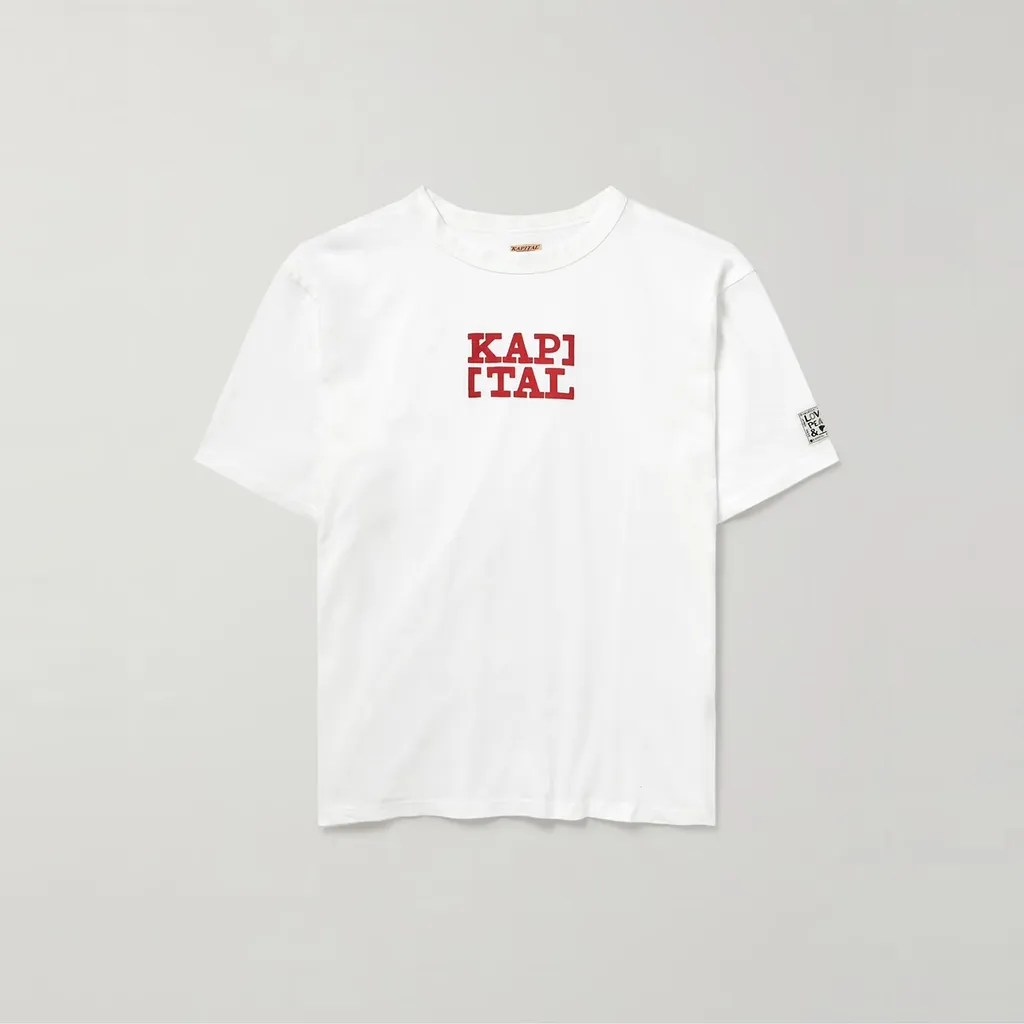 캐피탈 루키 크루넥 티셔츠 레드 반팔티
