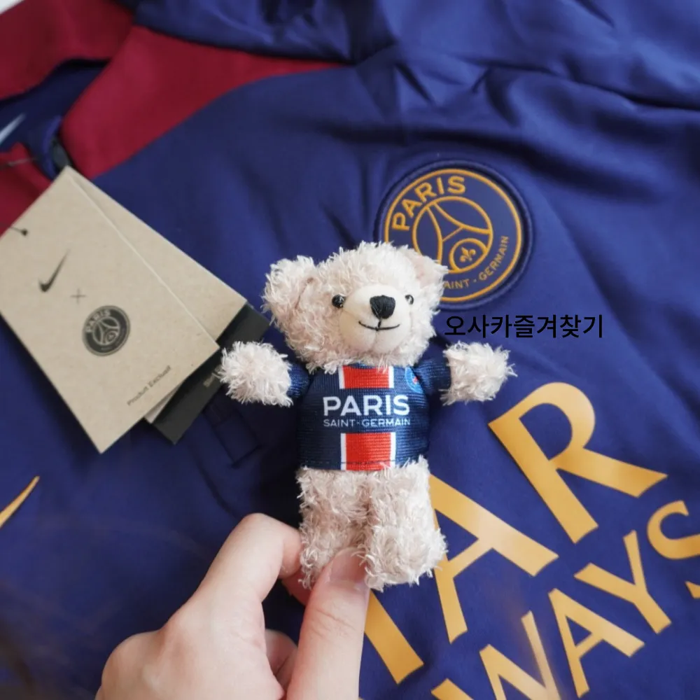 PSG 파리 생제르망 곰돌이 키링 키홀더