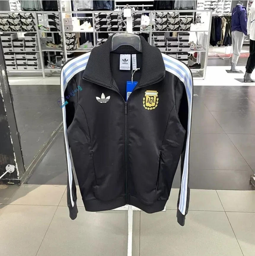 아디다스 오리지널 아르헨티나 베켄바우어 트랙 탑 저지 자켓 IU2155