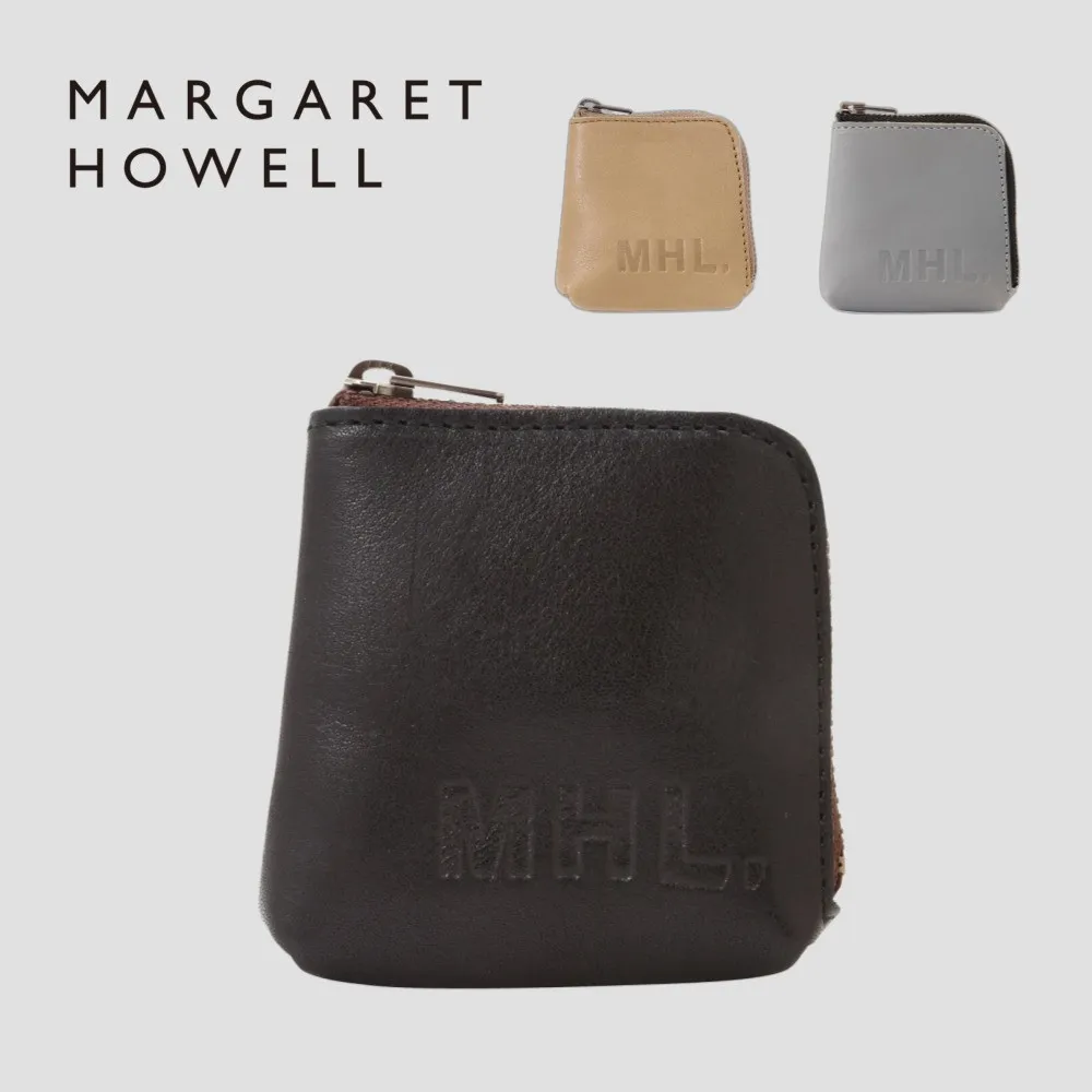 마가렛호웰 베이직 레더 동전 지갑 미니 파우치 3컬러