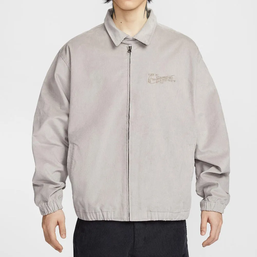 나이키 해링턴 풀집업 코듀로이 자켓 그레이 HV4774-009