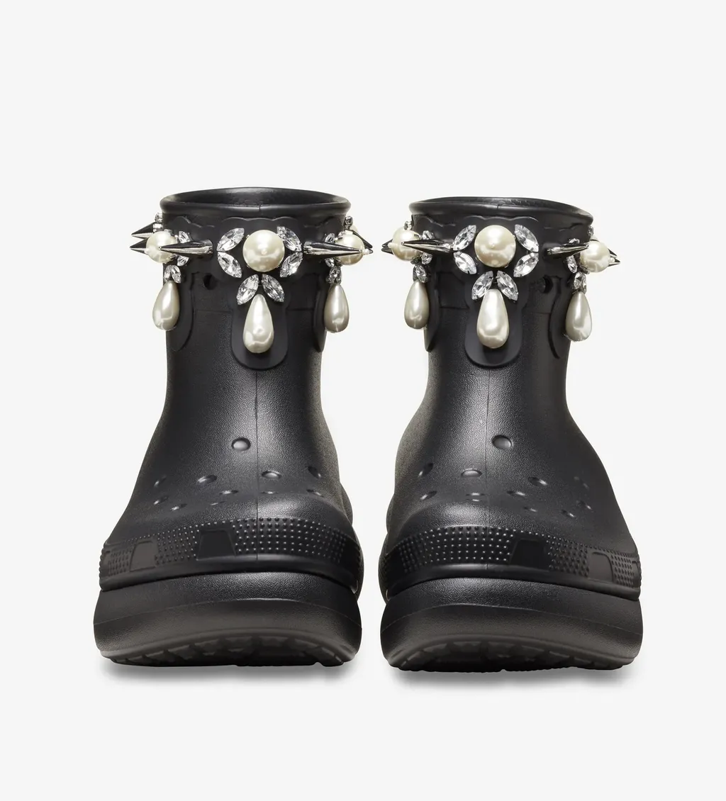시몬로샤 크록스 크러쉬 부츠 블랙 SIMONE ROCHA Crocs Crush