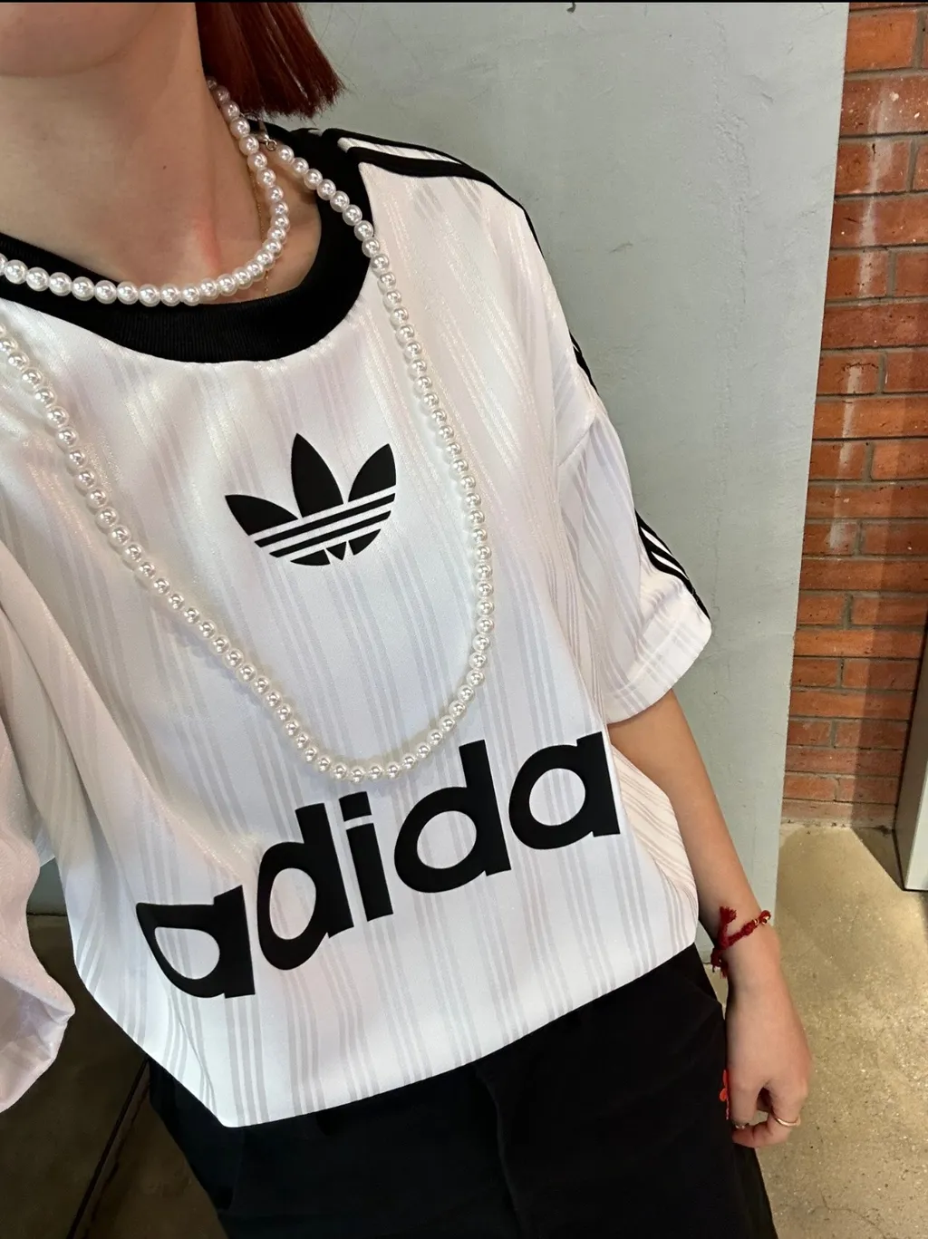 adidas Originals 아디컬러 티셔츠 화이트 IM9459（XS S 3XL） | 크로켓