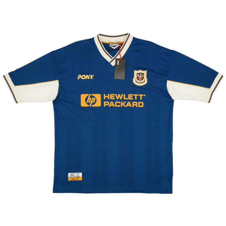 포니 토트넘 97/98 레트로 어웨이 리이슈 유니폼 져지 반팔 티셔츠