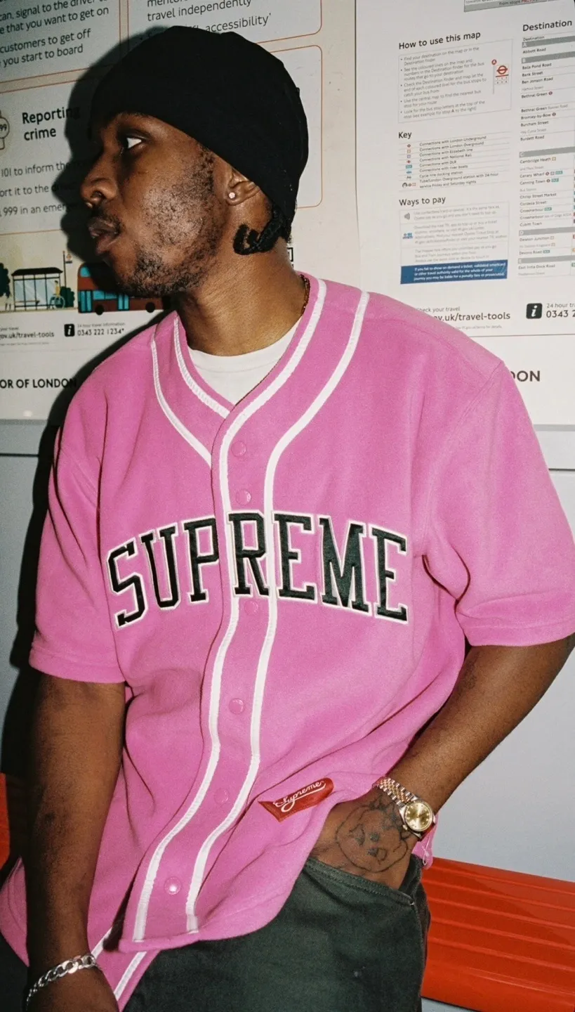 Supreme Polartec Baseball Jersey ベースボール。