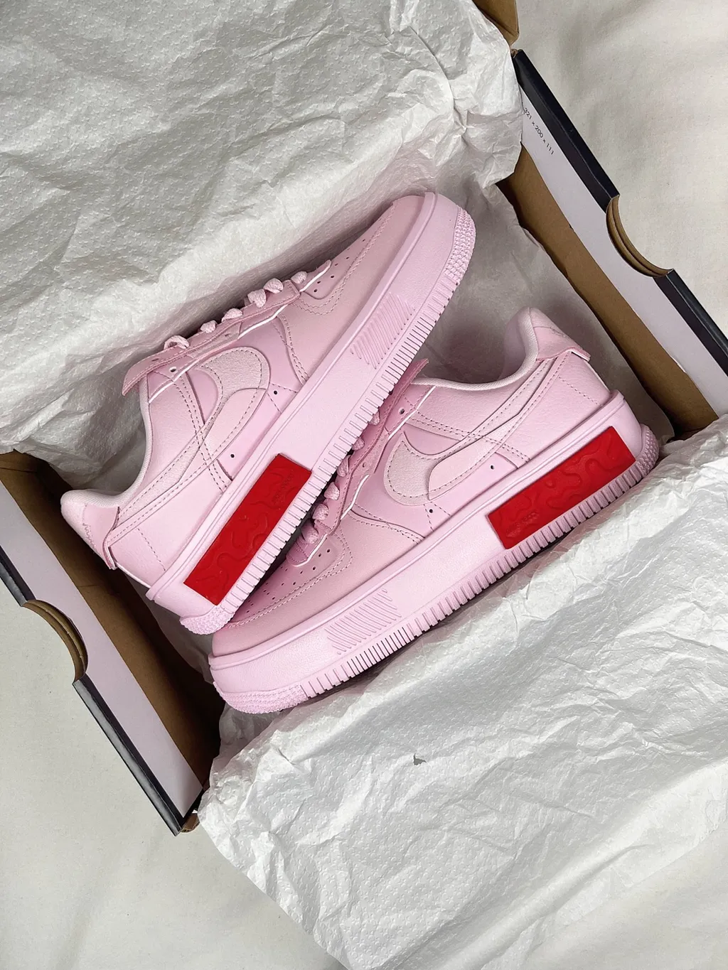 나이키 W 에어 포스 폰탄카 핑크 폼 DA7024-600