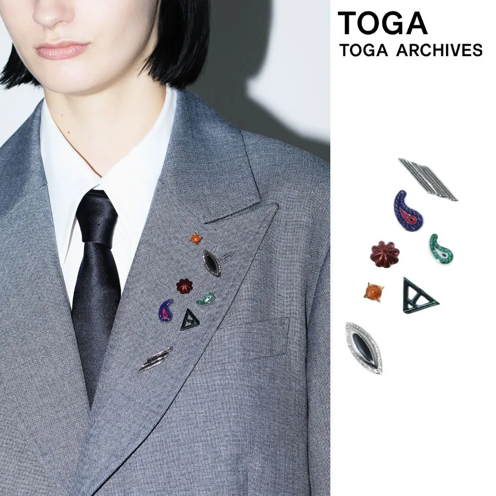 토가 TOGA 메탈 핀 세트 METAL PIN SET 2컬러 TZ242-AK937 | 크로켓