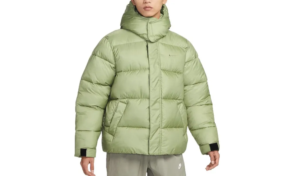 나이키 라이프 써마핏 필드 파퍼 후드 패딩 자켓 그린 DQ4921-334