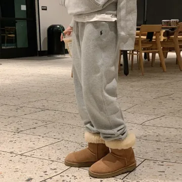 폴로랄프로렌 여성 보이즈 포니로고 기모 조거 팬츠 4컬러