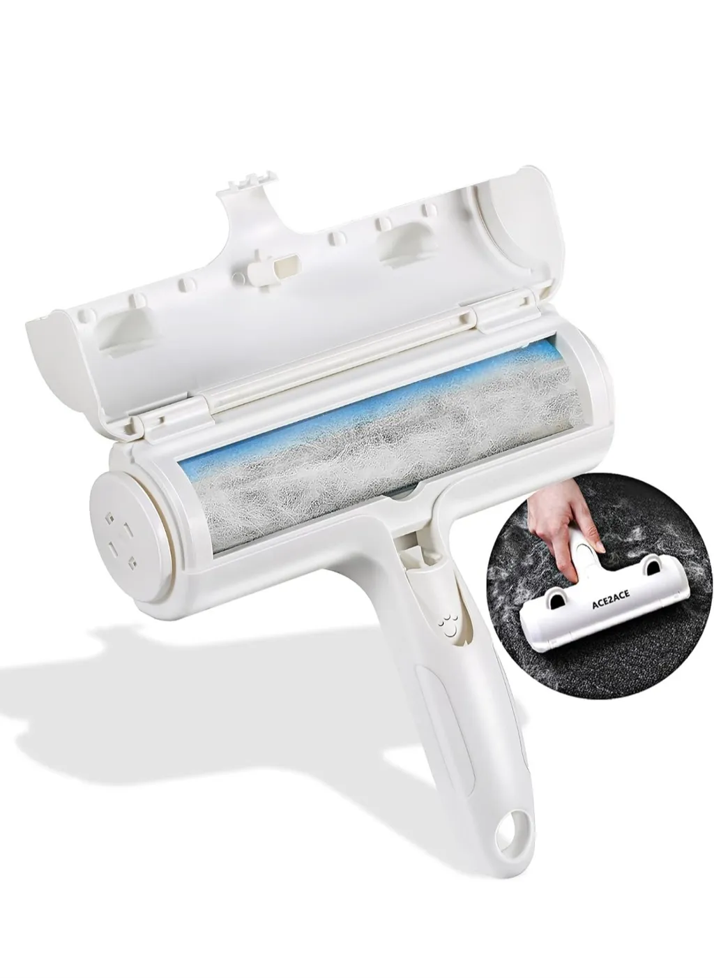 강아지 고양이털 제거기 롤러, 털 머리카락 청소 먼지 제거 | 크로켓