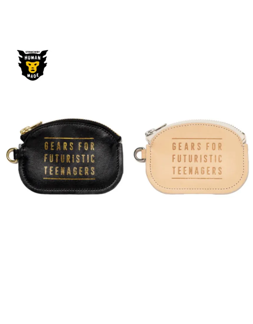 휴먼메이드 LEATHER COIN CASE 가죽 코인 동전 지갑 HM28GD055 | 크로켓