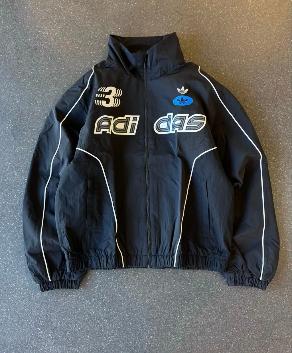 아디다스 오리지널 트랙탑 집업 자켓 블랙 JM8033 | 크로켓