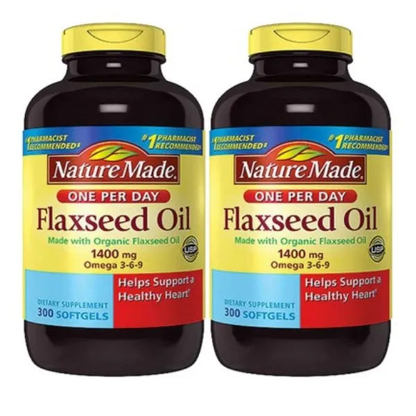 네이처메이드 플랙씨드 오일 1400mg 300정*costco online 크로켓