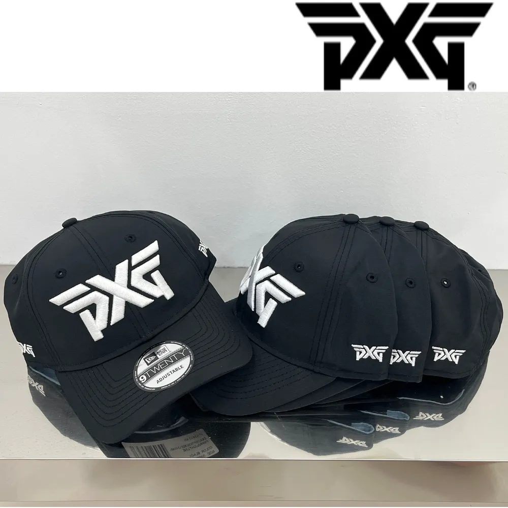 PXG 피엑스지 골프모자 프로라이트 9TWENTY 조절식 캡모자 블랙