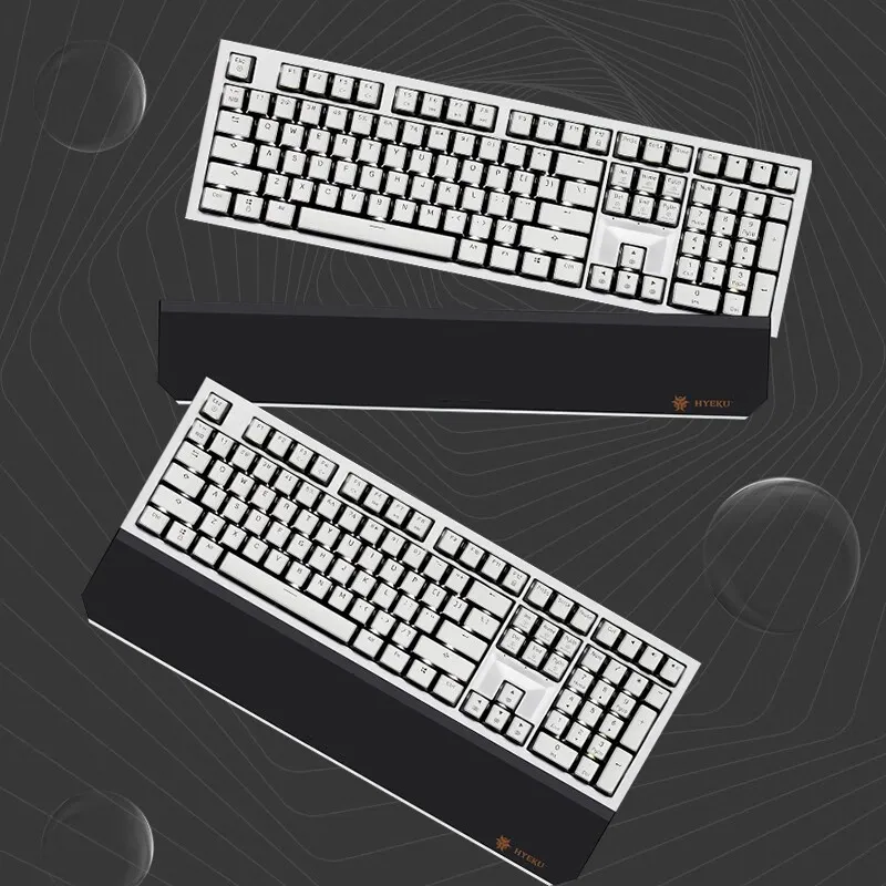 Hyeku [해외] HYEKU X5 PRO 3모드 연결 기계식 게임 키보드 108키배열 Kailh Box축