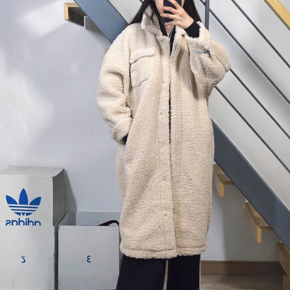 아디다스 아디컬러 쉐르파 양털 재킷 HC0308 HC0310