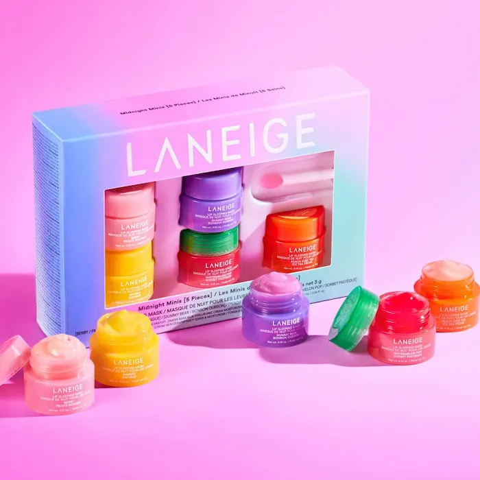 라네즈 미드나이트 미니 립 슬리핑 마스크 5종 세트 LANEIGE Midnight Minis Lip Set | 크로켓