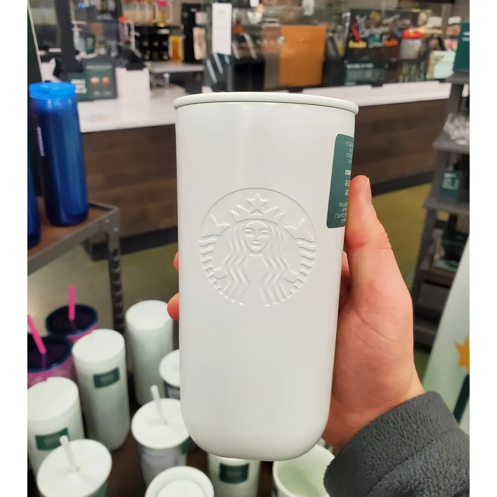 [해외] 2023년 북미 스타벅스 재활용 리사이클 스테인레스 텀블러 355mL