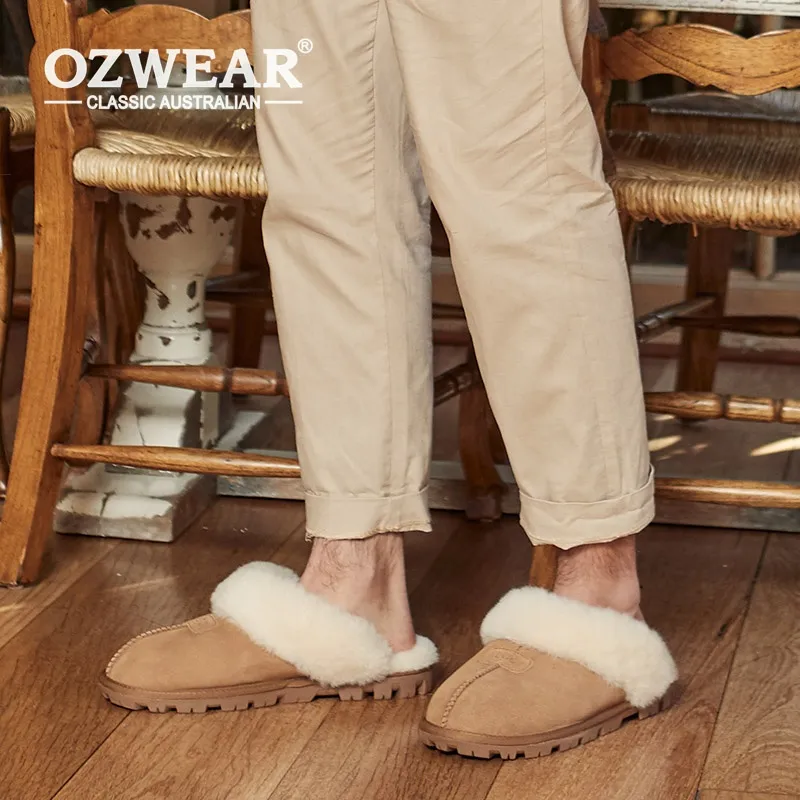 ++익일수령++박싱데이특가 재고소진시까지++오즈웨어 남성 맨즈 코켓 어그 슬리퍼 OZ114M