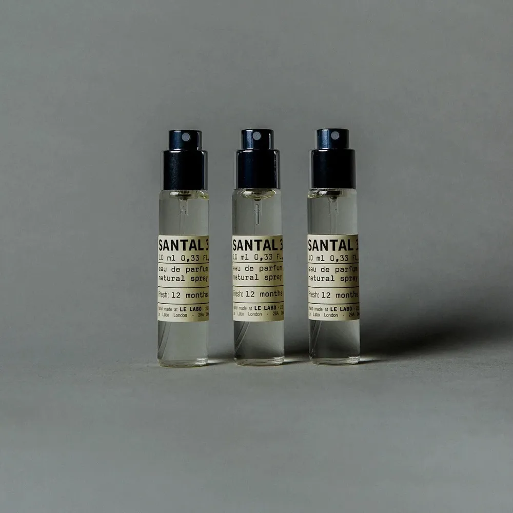 [해외] 르라보 상탈 33 오 드 퍼퓸 트래블 튜브 향수 리필 세트 3 x 10ml