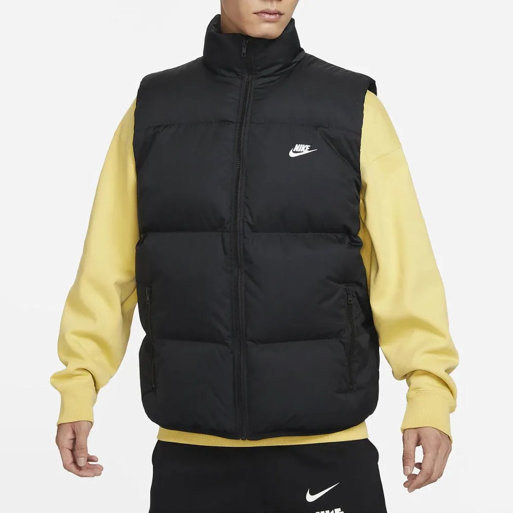 [해외] 나이키 스포츠웨어클럽 PRIMALOFT 워터 레퍼런트 패딩 베스트 조끼 블랙 FB7374-010