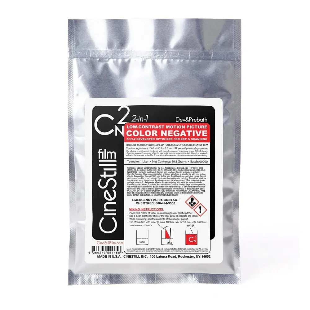 씨네스틸 Cs41 컬러 네거티브 1팩 Cn2 Color Negative ECN-2 Developer, Low-Contrast ...