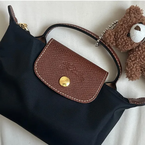 롱샴 르 플리아쥬 미니 오리지널 파우치 미국정품 [오직크로켓]