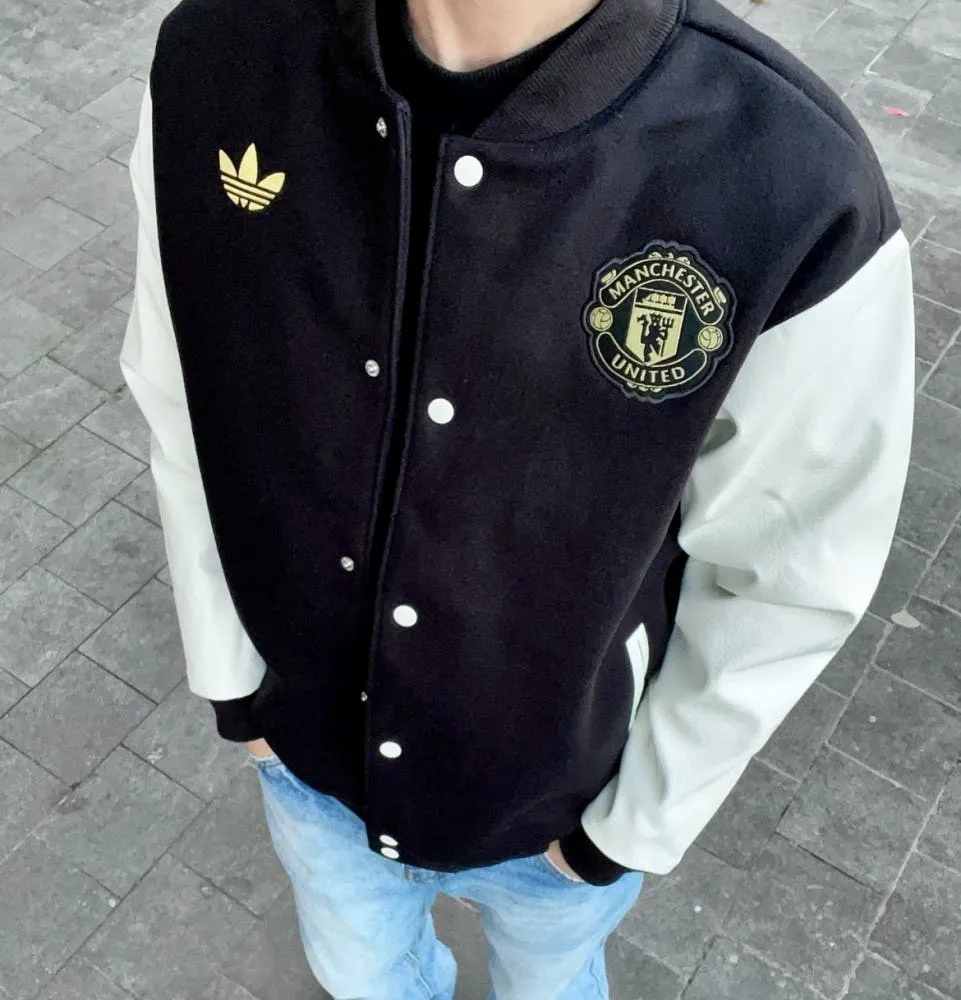 아디다스 맨체스터 유나이티드 맨유 바시티 봄버 자켓 야구 잠바 JF0382