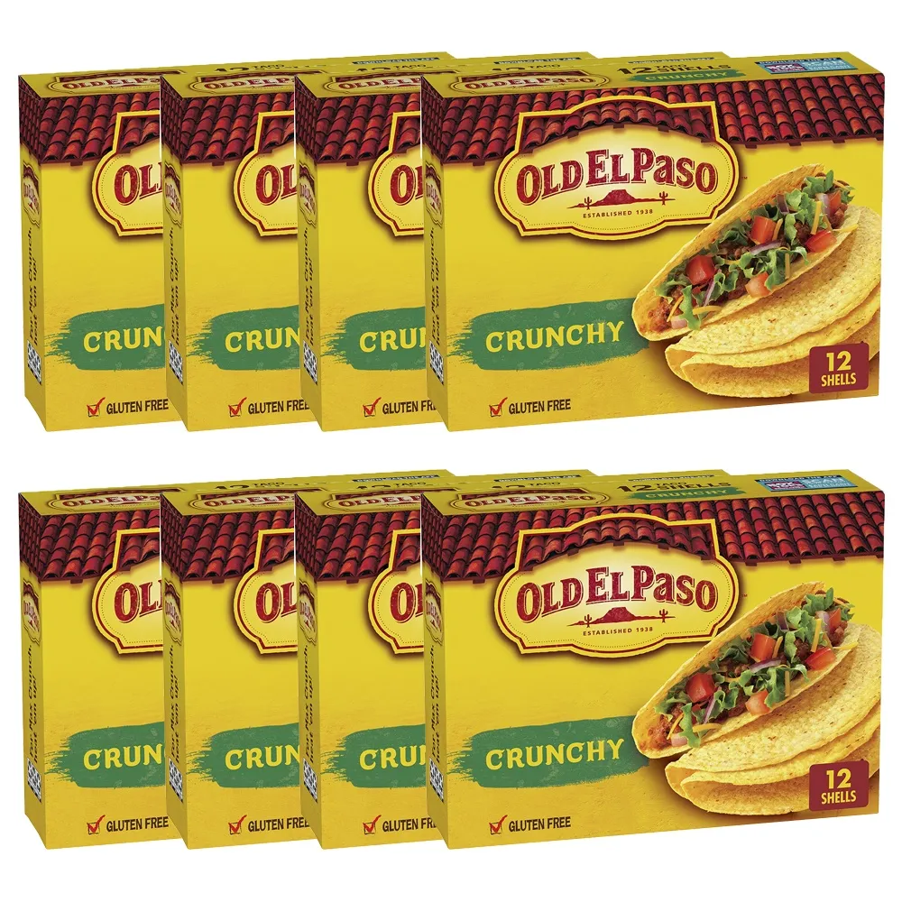[해외] Old El Paso 올드엘파소 타코쉘 12입 8팩