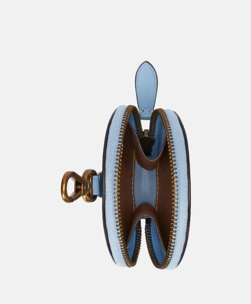 폴로 랄프로렌 폴로베어 가죽 코인 파우치 스카이블루 [관부가세포함] | 크로켓