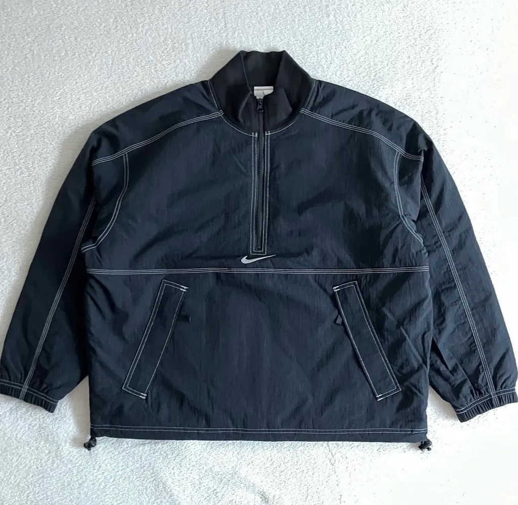 Supreme x Nike Ripstop Pullover Black 24SS 슈프림 x 나이키