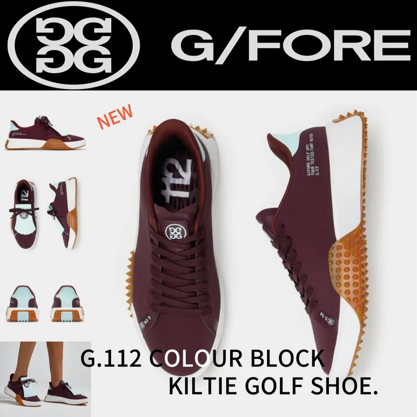 G/FORE 여성 G112 컬러 블럭 킬티 골프화 | 크로켓
