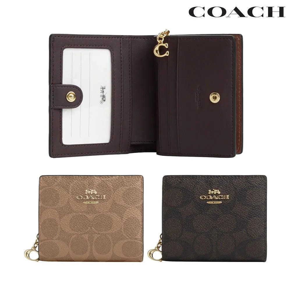 코치 지갑 시그니처 로고 월렛 동전지갑 여성 반지갑 2종 CW789 | 크로켓