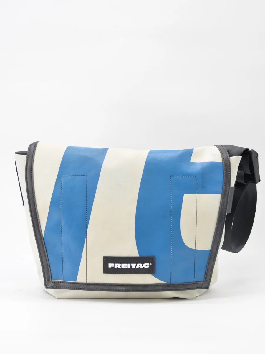 FREITAG 프라이탁 덱스터 메신저백 F14 Dexter 라이트블루 화이트 1601