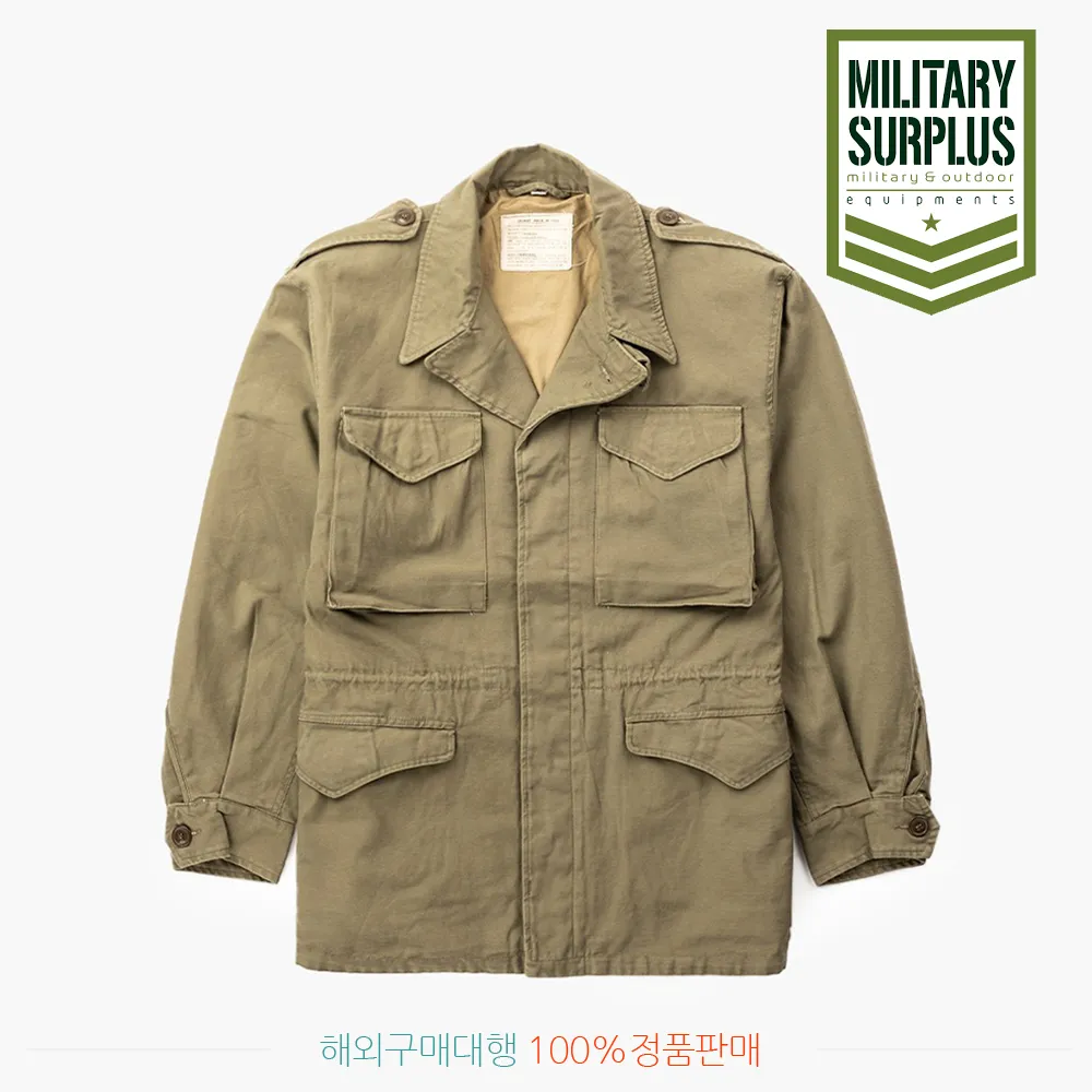 밀텍 US M43 야상 필드 자켓 (레귤러 핏) MILITARY SURPLUSUS US FIELD JACKET M43 | 크로켓