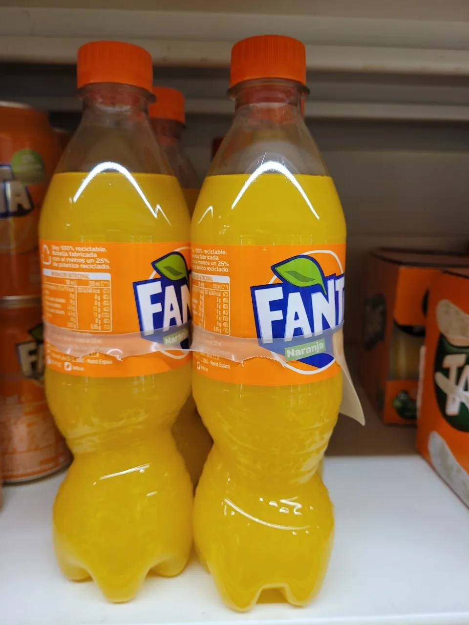 [무료배송]스페인 환타 오렌지/레몬 과즙 500ml (6ea)
