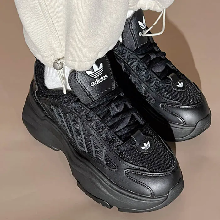 아디다스 오즈가이아 여성 키높이 통굽 운동화 올검 IG6045 JQ4110