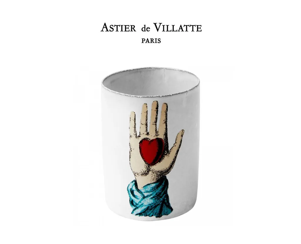 [해외] 아스띠에드빌라트 (Astier de Villatte) Heart in Hand Vase [관부가세포함]