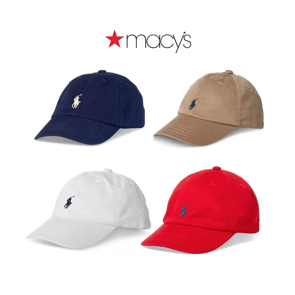 폴로랄프로렌 보이즈 코튼 치노 베이스볼 볼캡 4컬러 [메이시스 폴로 핫딜]