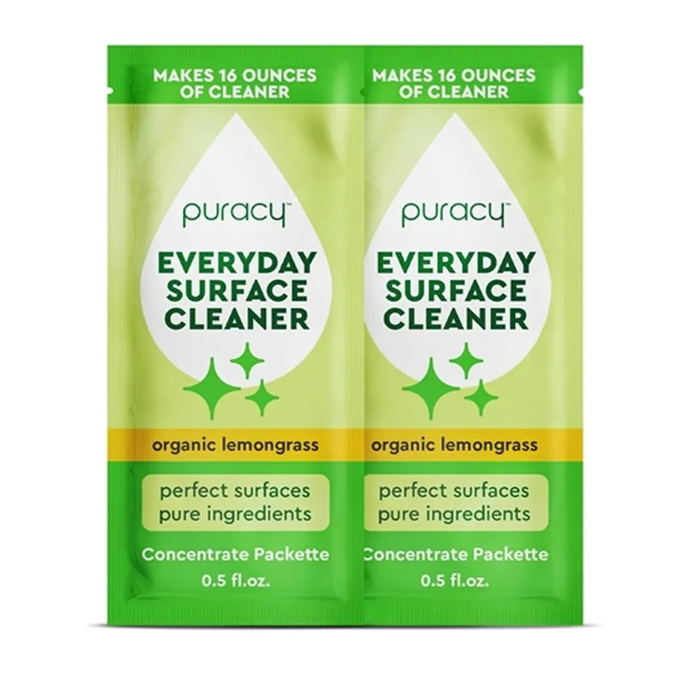퓨라시 레몬그라스 다목적 세정제 리필 15ml 2봉 (1봉에 473ml 제조) Puracy Surface Cleaner ...