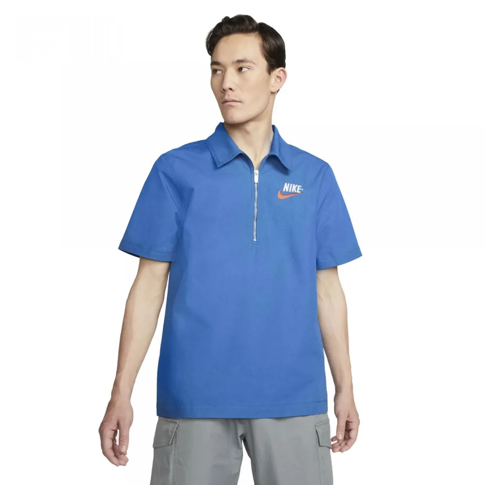 나이키 스포츠웨어 트렌드 오버셔츠 다크 마리나 블루 DM5284-407 | 크로켓