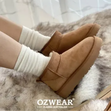 ++익일수령++박싱데이특가 재고소진시까지++오즈웨어 플랫폼 클래식 울트라 미니 어그부츠 4CM OZ658P