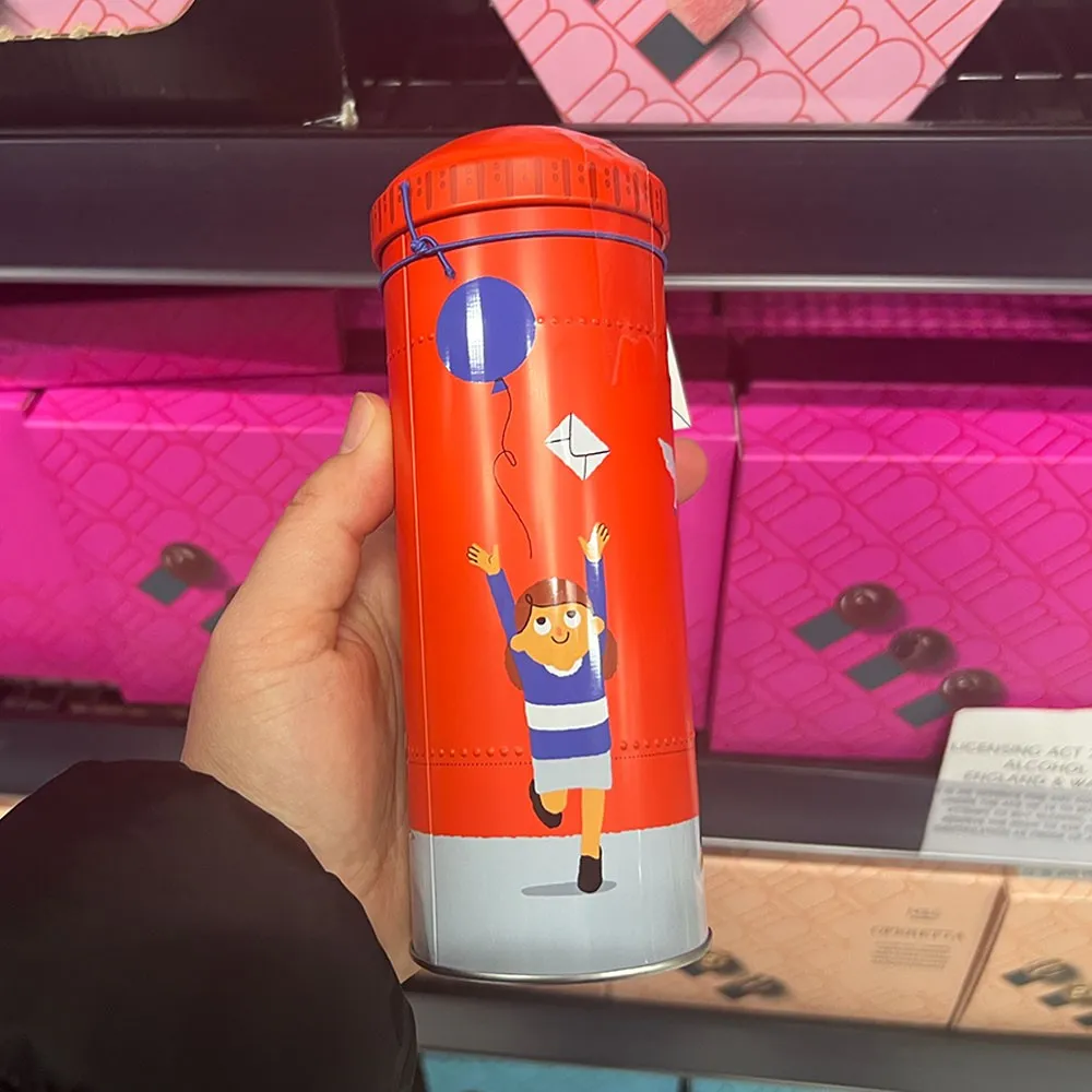 M&S 막스앤스펜서 밀크 초콜릿 코인 인 더 리유저블 머니 틴 케이스 120g | 크로켓