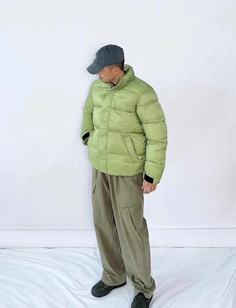 나이키 라이프 써마핏 필드 파퍼 후드 패딩 자켓 그린 DQ4921-334