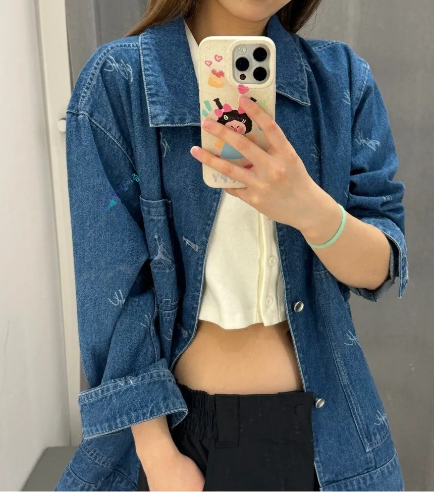 나이키 조던 플라이트 청자켓 데님 자켓 FN4650-436