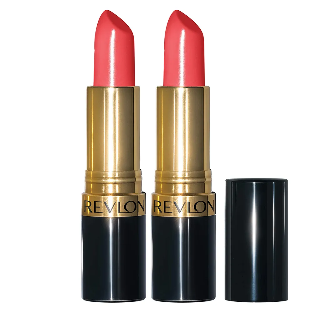 [해외] Revlon 레브론 슈퍼 러스트러스 립스틱 774 피어레스 2개