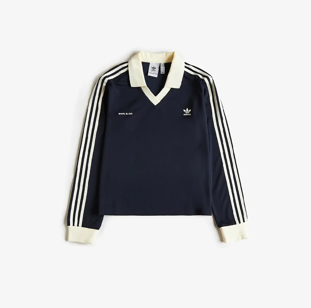 アディダス Sporty&Rich 長袖 サッカー ジャージー 3XL アディダス