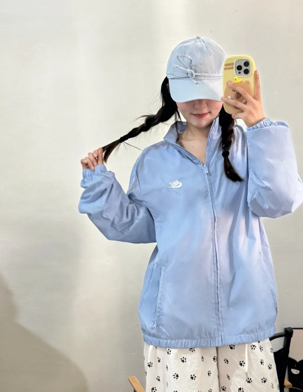 나이키 집업 우븐 재킷 남여공용 블루 DX0673-479