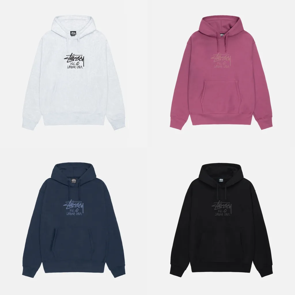 스투시 라구나 유에스에이 후드 STUSSY LAGUNA USA HOODIE
